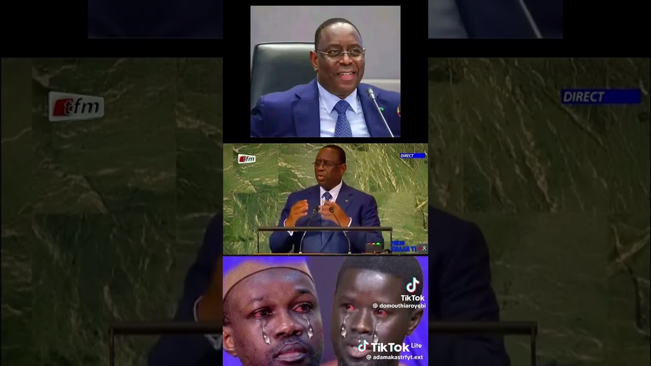#short#video#funny# senegal# Macky sall# Diomaye #New york#