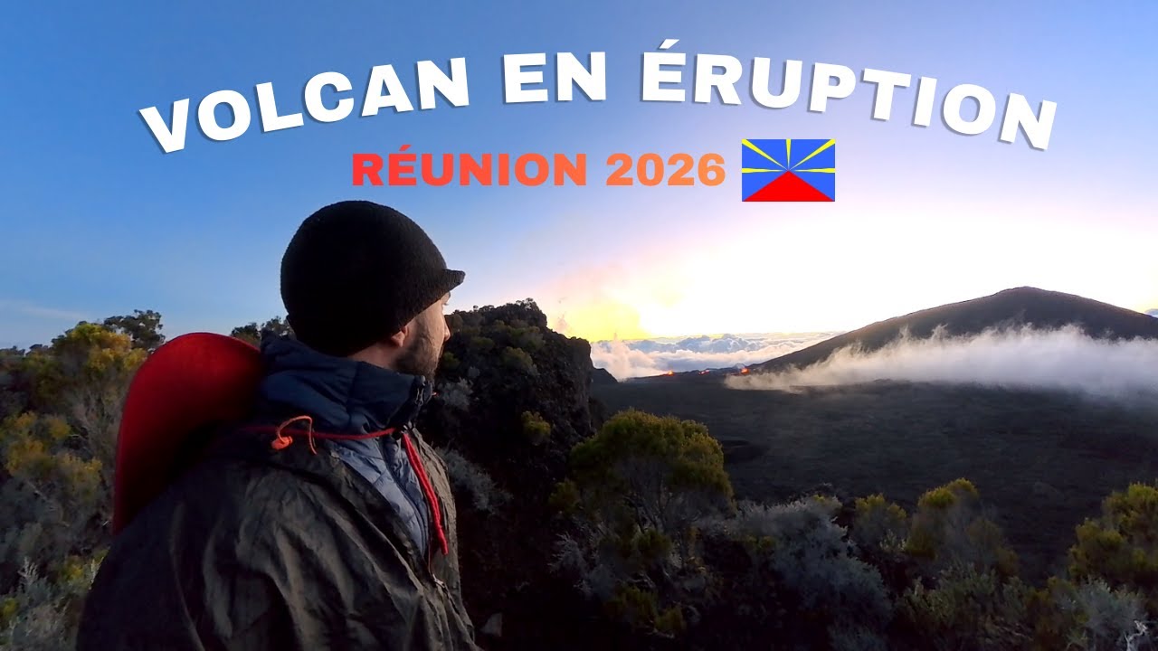 VOLCAN EN &Eacute;RUPTION &Agrave; LA R&Eacute;UNION (&ccedil;a tourne mal)