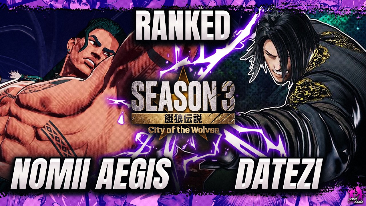 FF Season 3 ▰ NoMiiAegis (RICK STROWD) VS DaTeZi (GATO) ▰ FATAL FURY: CoTW High Level Gameplay