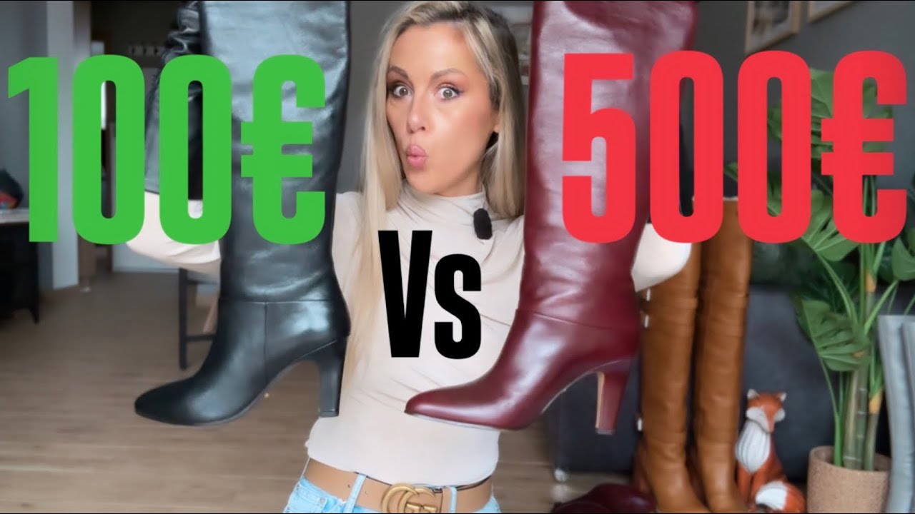 Chlo&eacute; 500&euro; vs Gino Rossi 100&euro; Boots | UNBOXING 