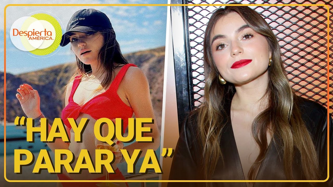 Sofía Castro se defiende y opina de lo que dijo la ex de Cristian de su mamá | Despierta América