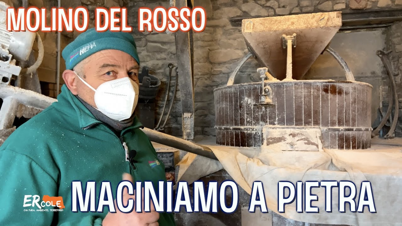 Qui si macina ancora a pietra! Alla scoperta dell'antico Molino del Rosso