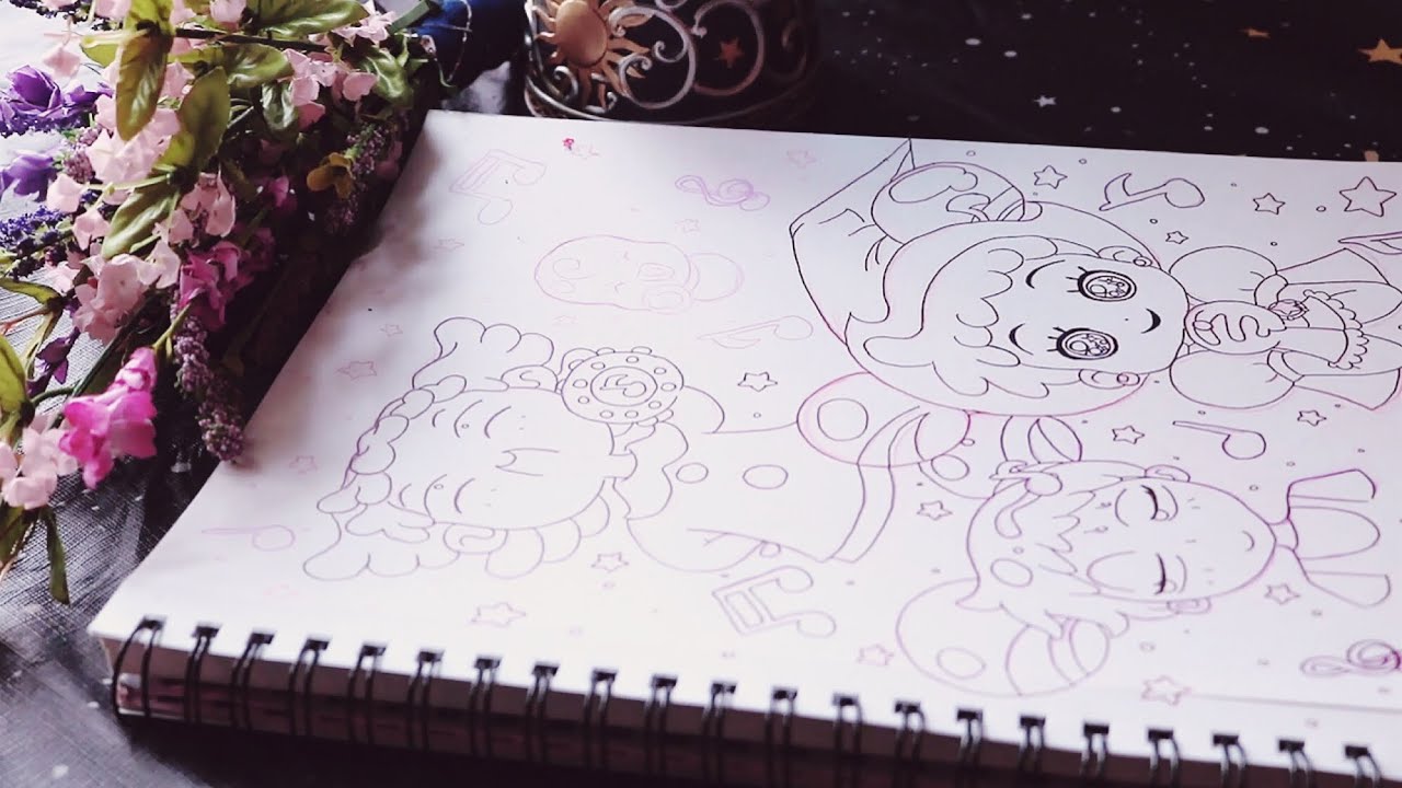 Ink with me Ojamajo Doremi🎶✨
