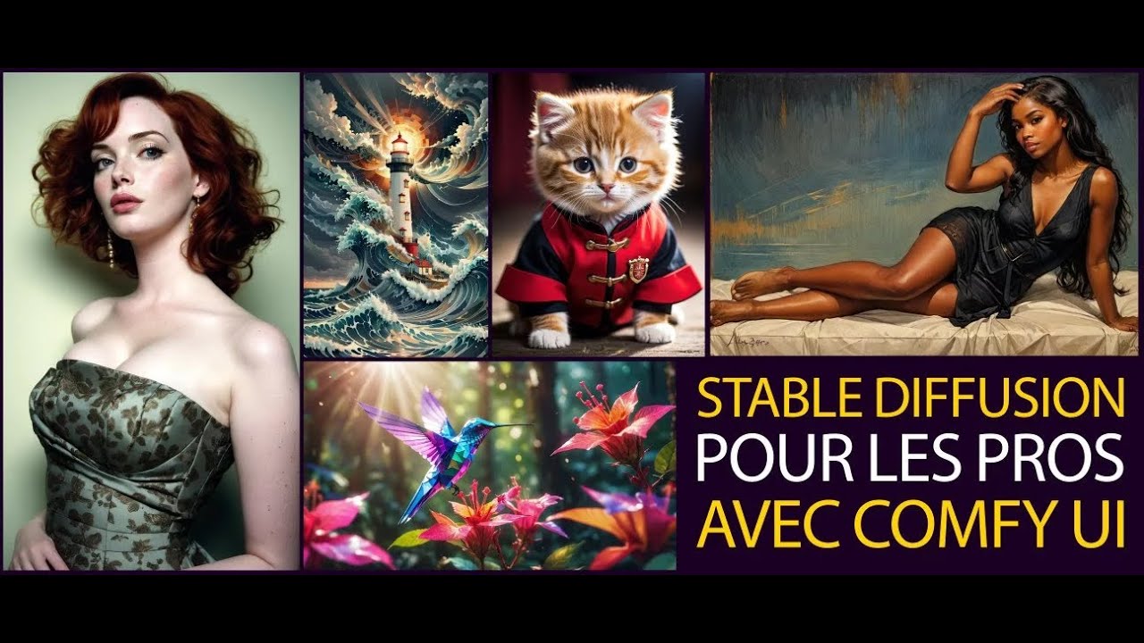 Tuto Formation Comfy UI et Stable Diffusion : Cr&eacute;ation Avanc&eacute;e