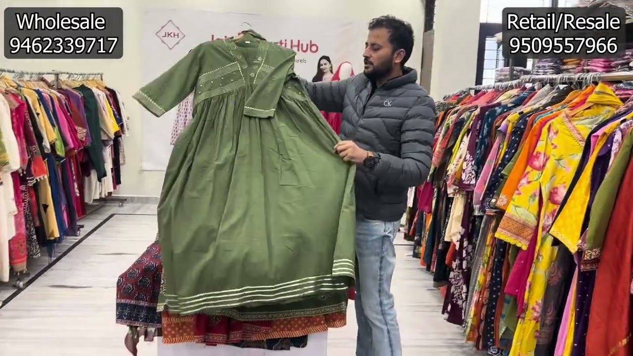 Elegant Cotton Kurti Sets | सबसे सस्ते दाम | बेस्ट कॉटन फैब्रिक | JAIPURI KURTI EXPORTS