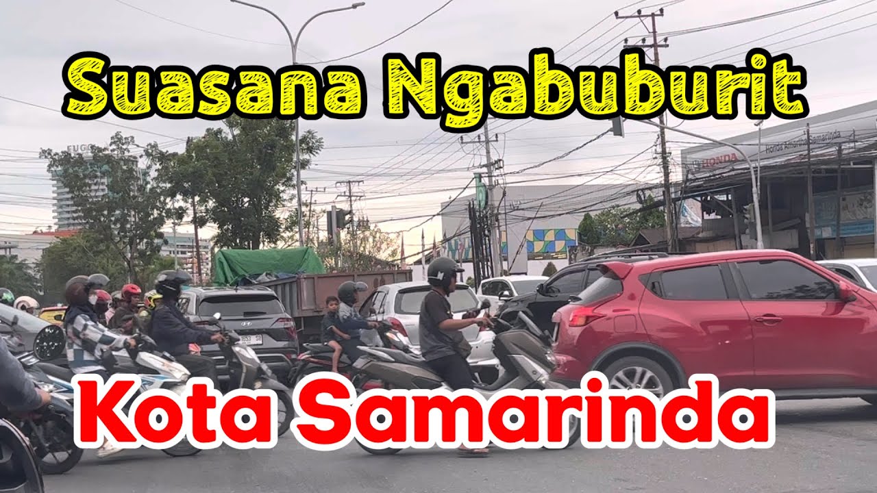 Suasana Ngabuburit di Samarinda