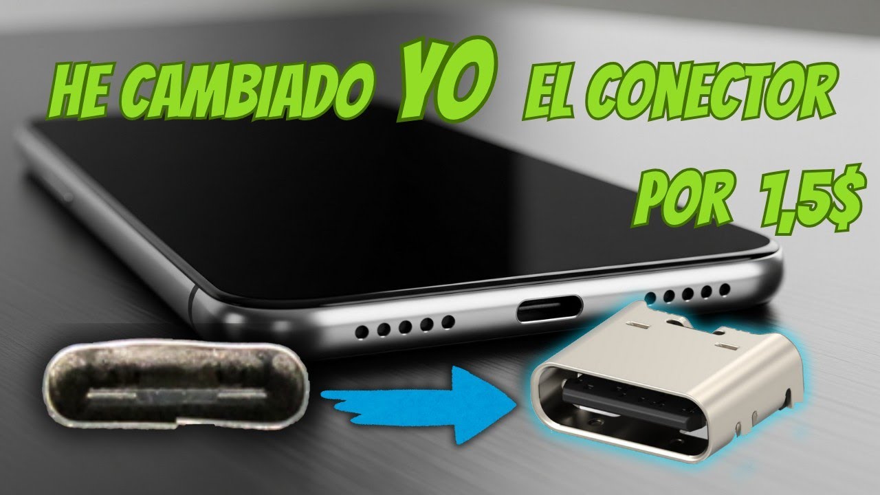 Cambia TU mismo el conector USB de tu Smartphone por menos de 2$ Soluciona Fallo de Carga