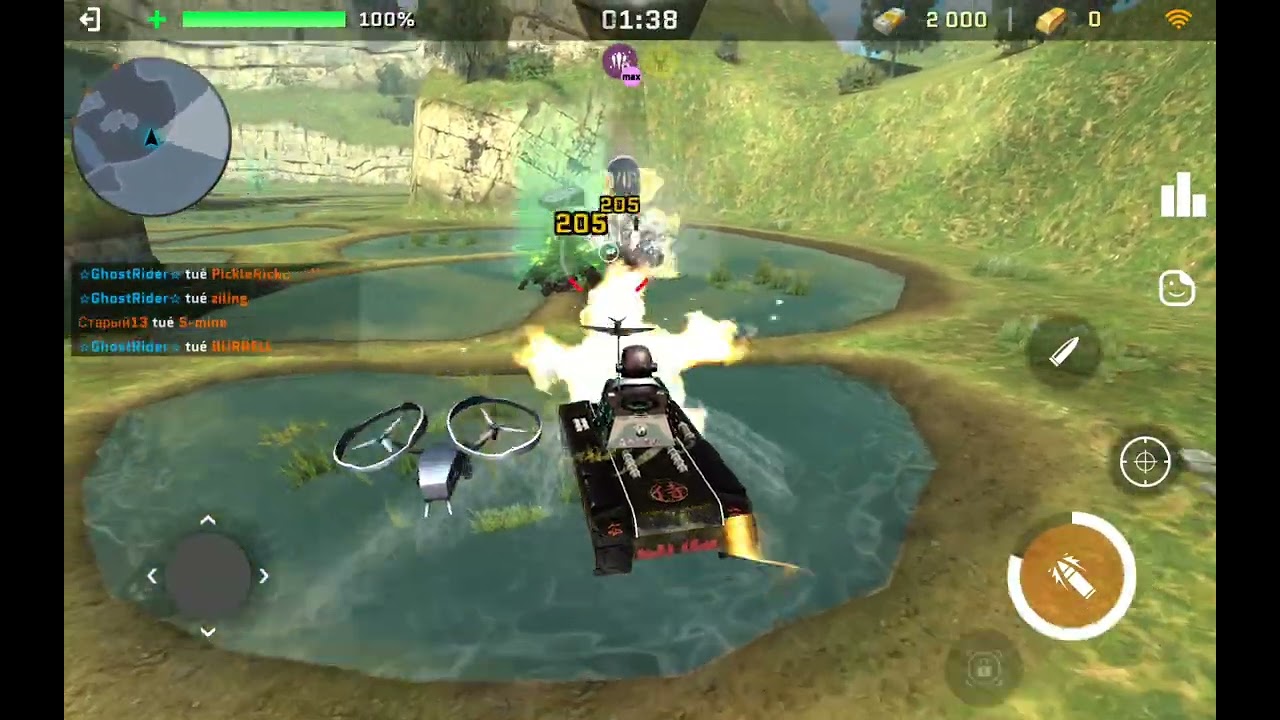 KV 1 fr+ christmas twins (easy 48 kills)
