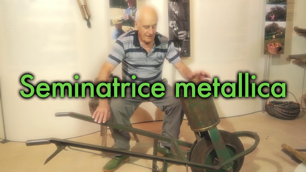 Seminatrice metallica