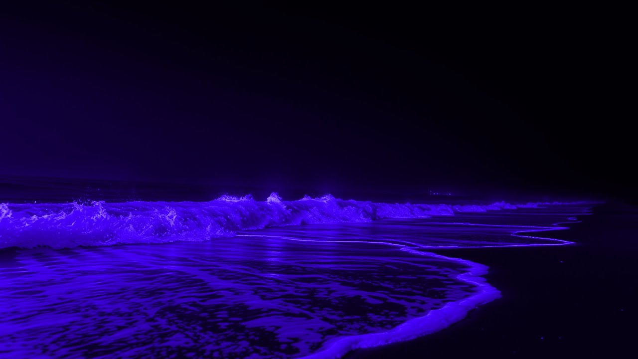 Ocean Waves at Midnight for Faster Sleep and Deeper Relaxation 🌊