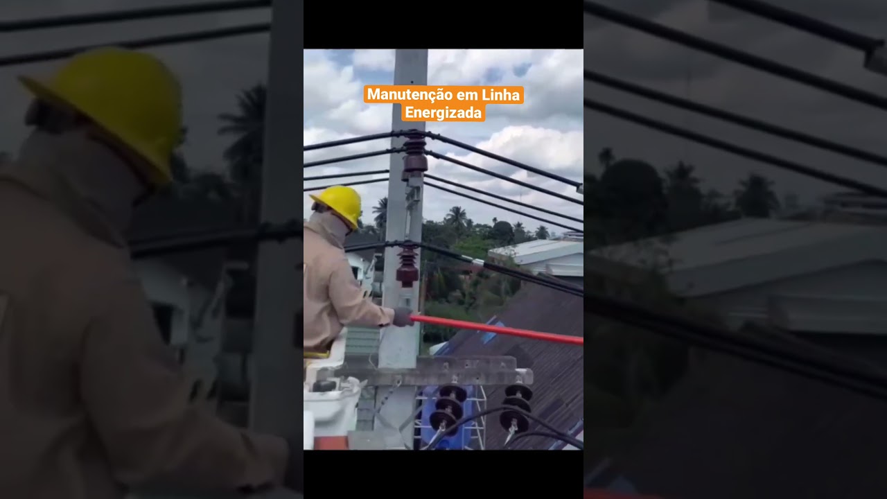 NR 10 e muita pr&aacute;tica pra uma atividade dessas #nr10 #eletricistas