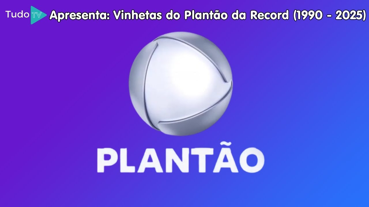 [3ª AT] Cronologia #261: Vinhetas do Plantão da Record (1990 - 2025)