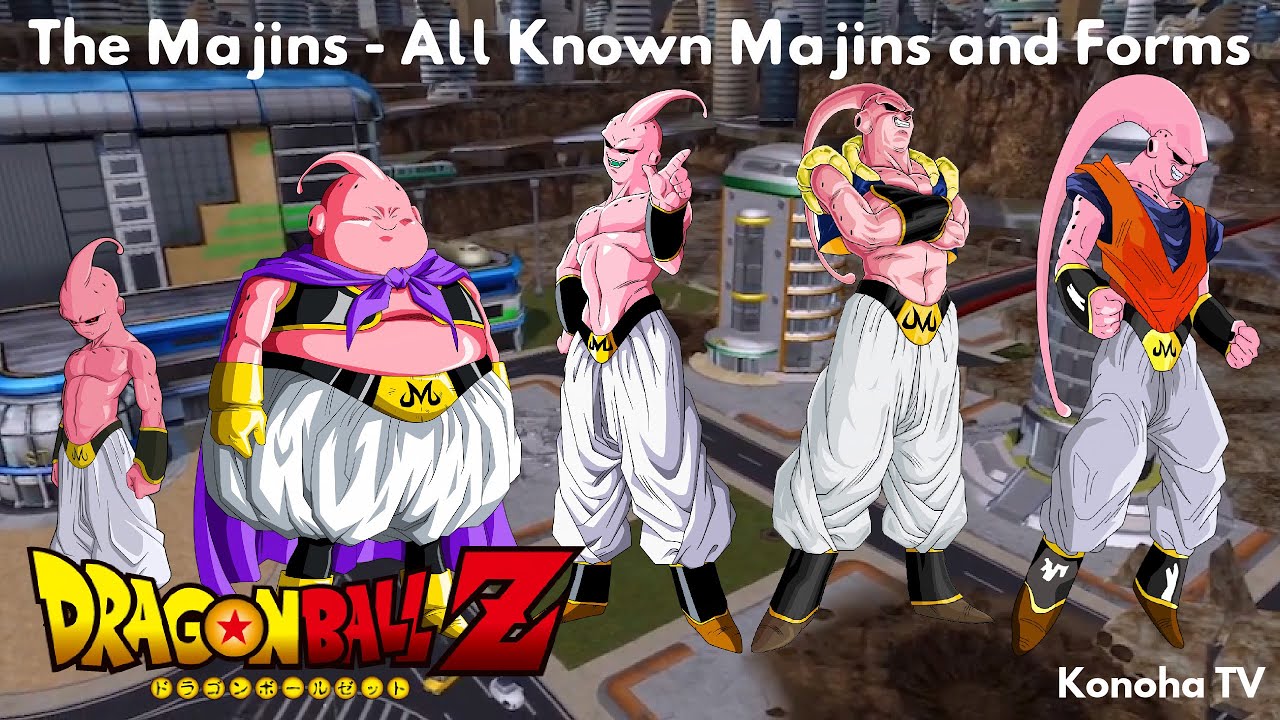 The Majins - All Majins and Forms (Dragon Ball Z - Dragon Ball Heroes)