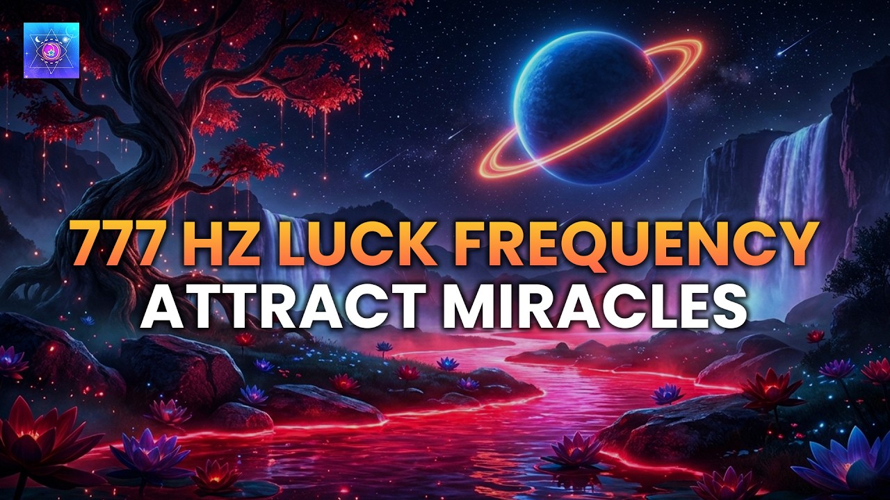 Listen 2 Minutes Only 777 Hz Luck Frequency Attract Miracles Success and Everything Works Out!!