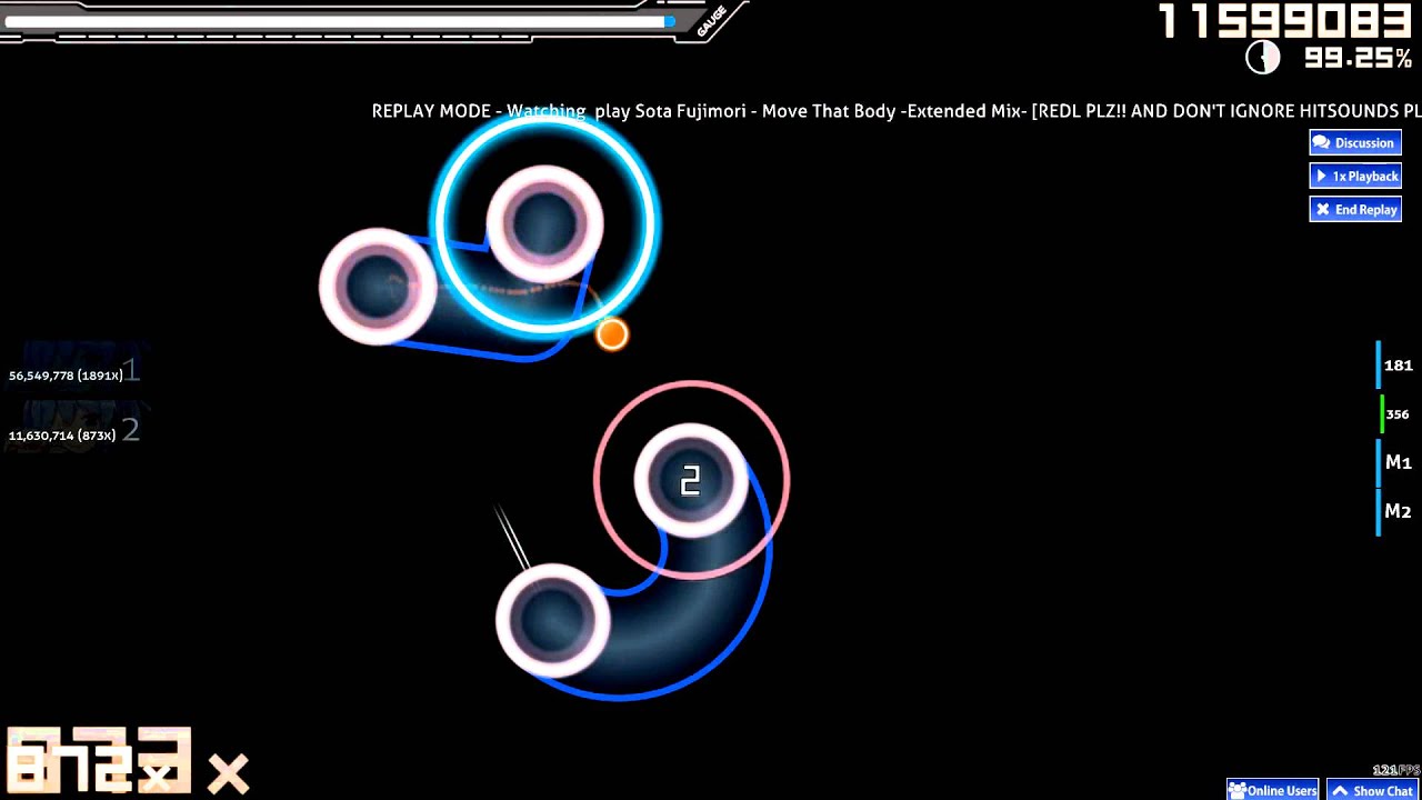 [Osu!] Clementine - Sota Fujimori - Move That Body -Extended Mix- | S Rank 98.79% | 1080p 60FPS