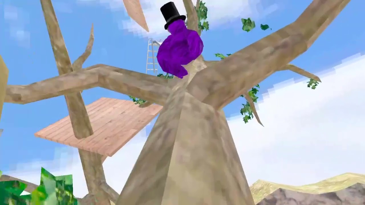 Playing monkey up in gorilla tag