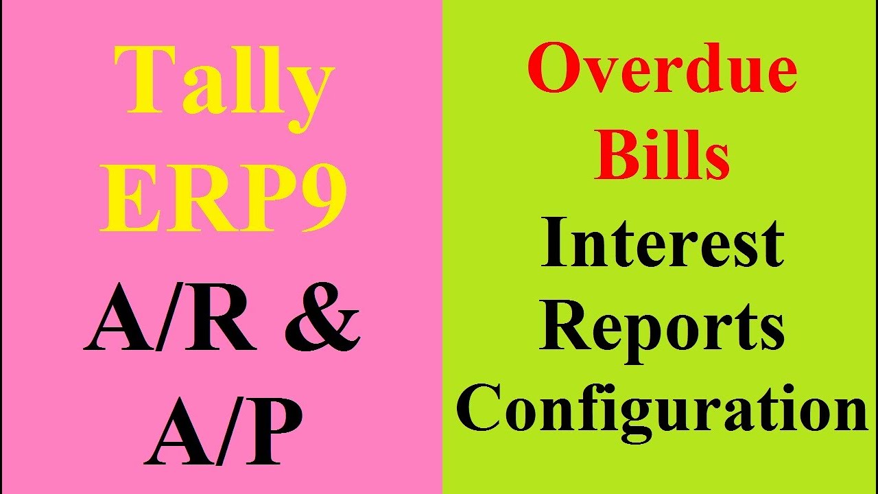 Interest Receivables Configuration in Tally ERP 9 | Interest Payables Configuration in Tally ERP 9