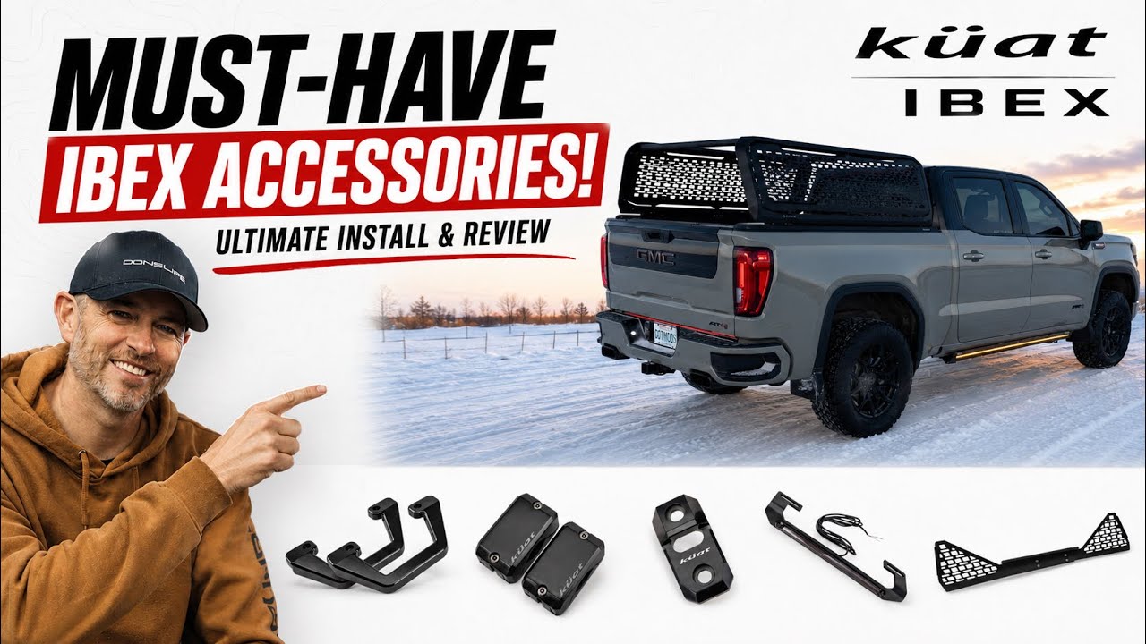 Must-Have Accessories for the KUAT IBEX Truck Bed Rack! | Ultimate Install & Review