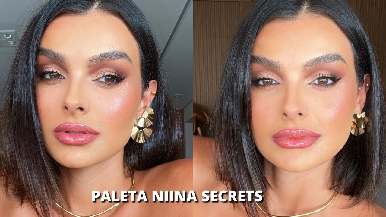 MAKE *FÁCIL* USANDO PALETA DA NIINA SECRETS | VALE A PENA?