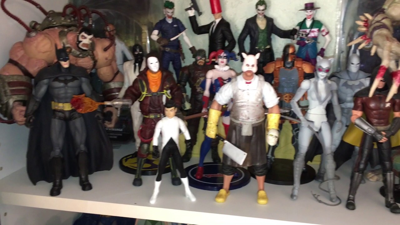 DC Universe Toy Collection pt.2 (2017) Batman, Superman, GL (Largest loose display of toys?)