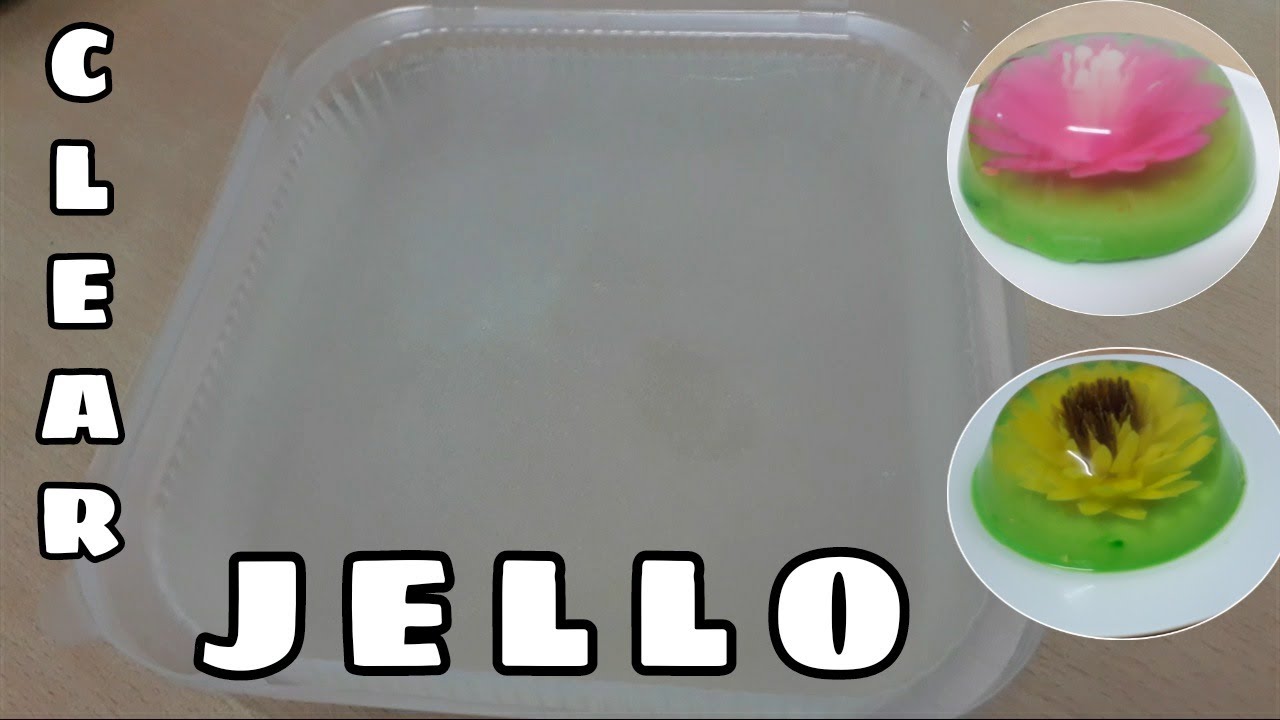 BASIC CLEAR JELLO | CLEAR JELLY | GELATIN ART | JELLY ART BASE | GALICIA FAM