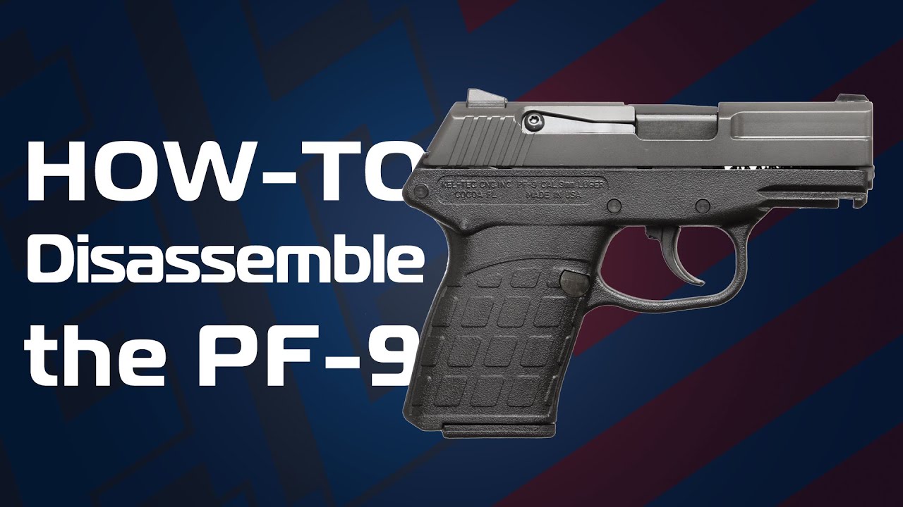 Kel-Tec PF-9 Field Strip
