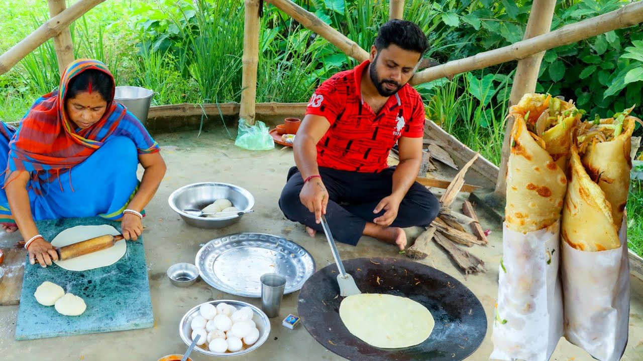 সবথেকে টেস্টি Egg Roll রেসিপি |