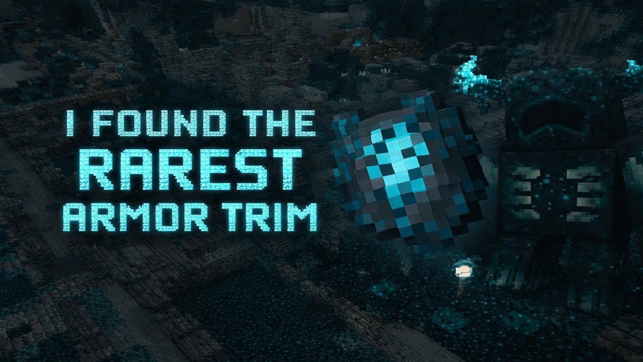 I Finally Found Minecraft’s RAREST Armor Trim… {day 27 }