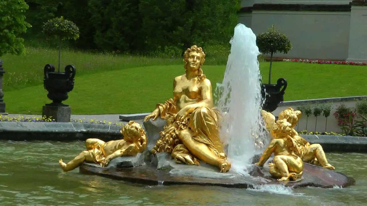 GERMANY Schloss Linderhof, Bavaria (hd-video)