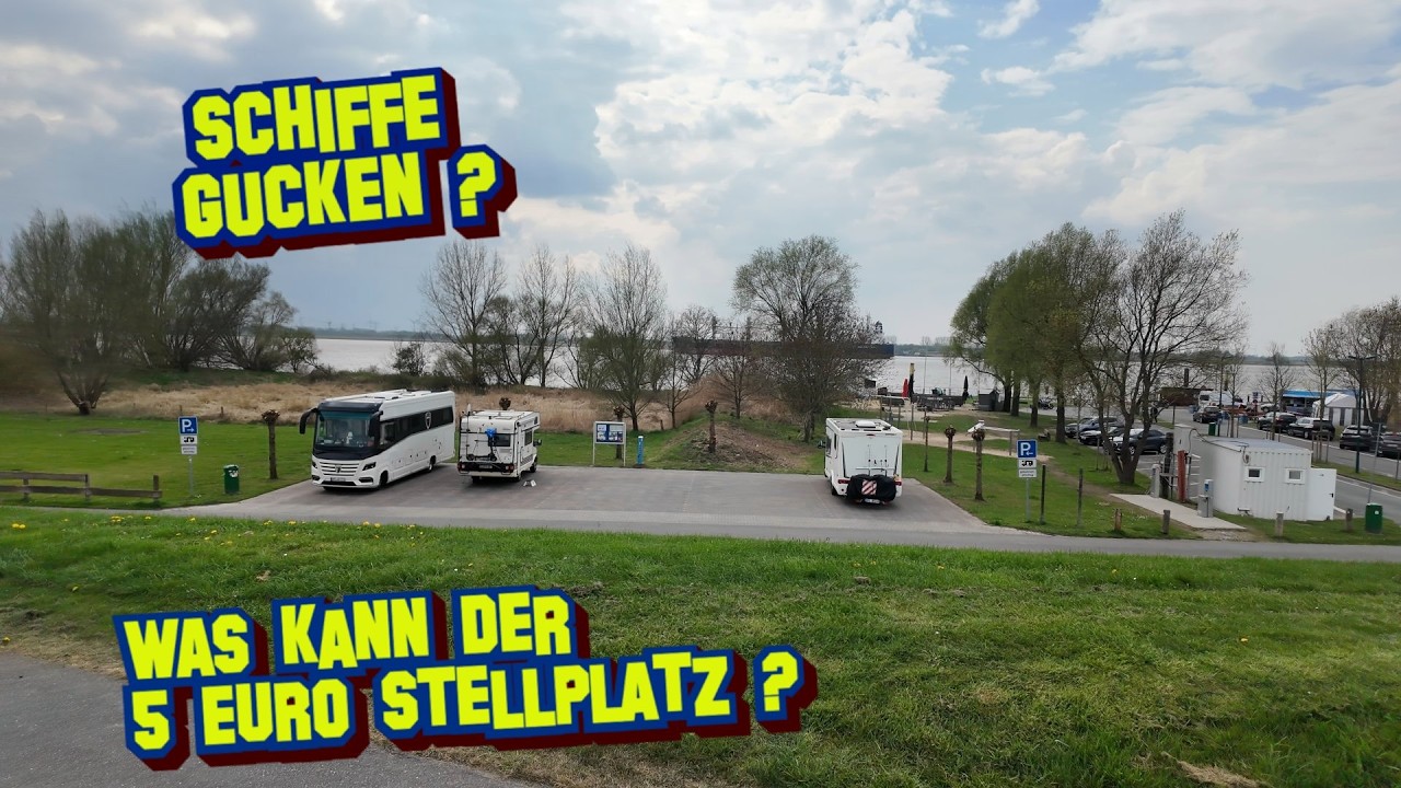 Umsonst und bis 10 Euro Wohnmobil Stellplätze. Wir testen auch an der Weser..