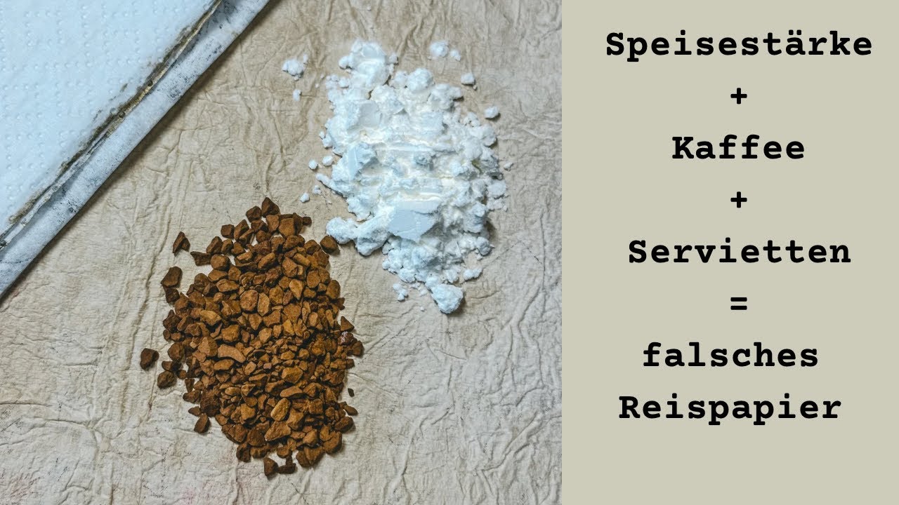 Speisestärke…nicht nur zum kochen geeignet
