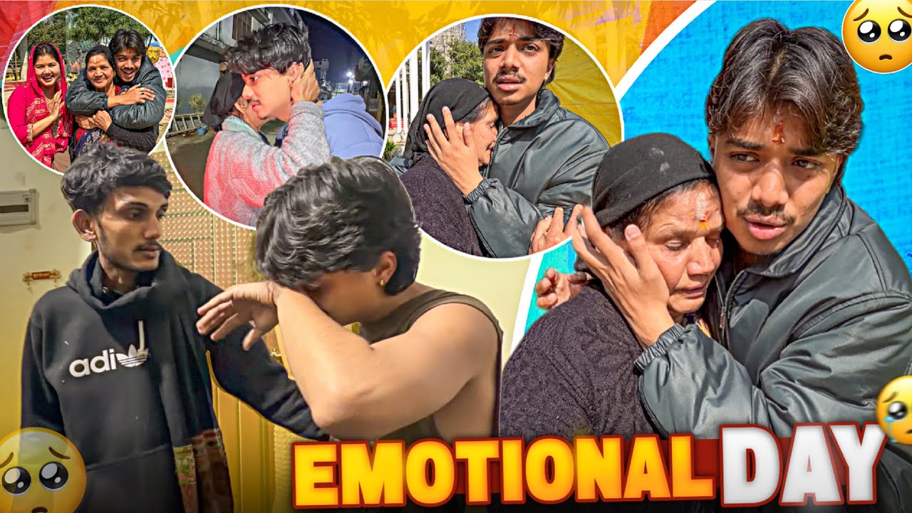Finally Ghar chor ke Jana pada 😭|| Mai emotional Hogya 🥹❤️