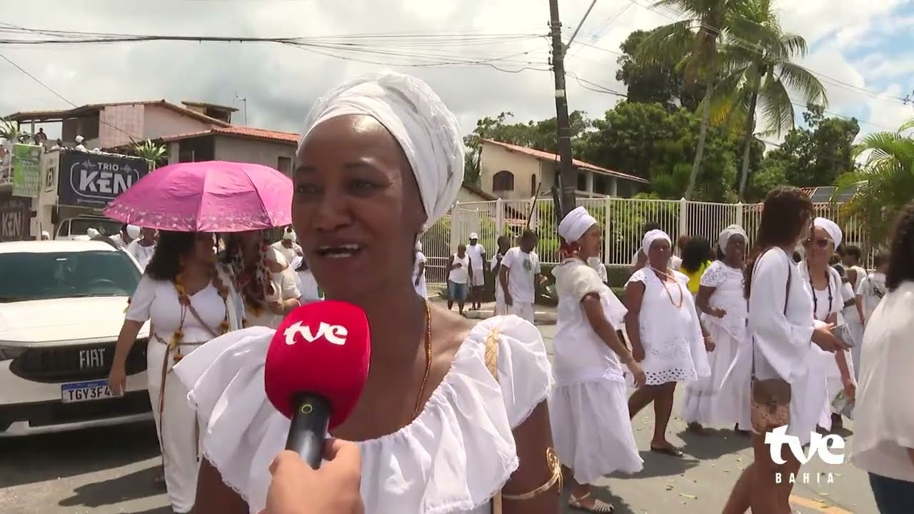 CAMINHADA CONSCIENTIZA POPULAÇÃO SOBRE OS DIREITOS DOS POVOS DO TERREIRO | TVE NOTÍCIAS 01/09/2025