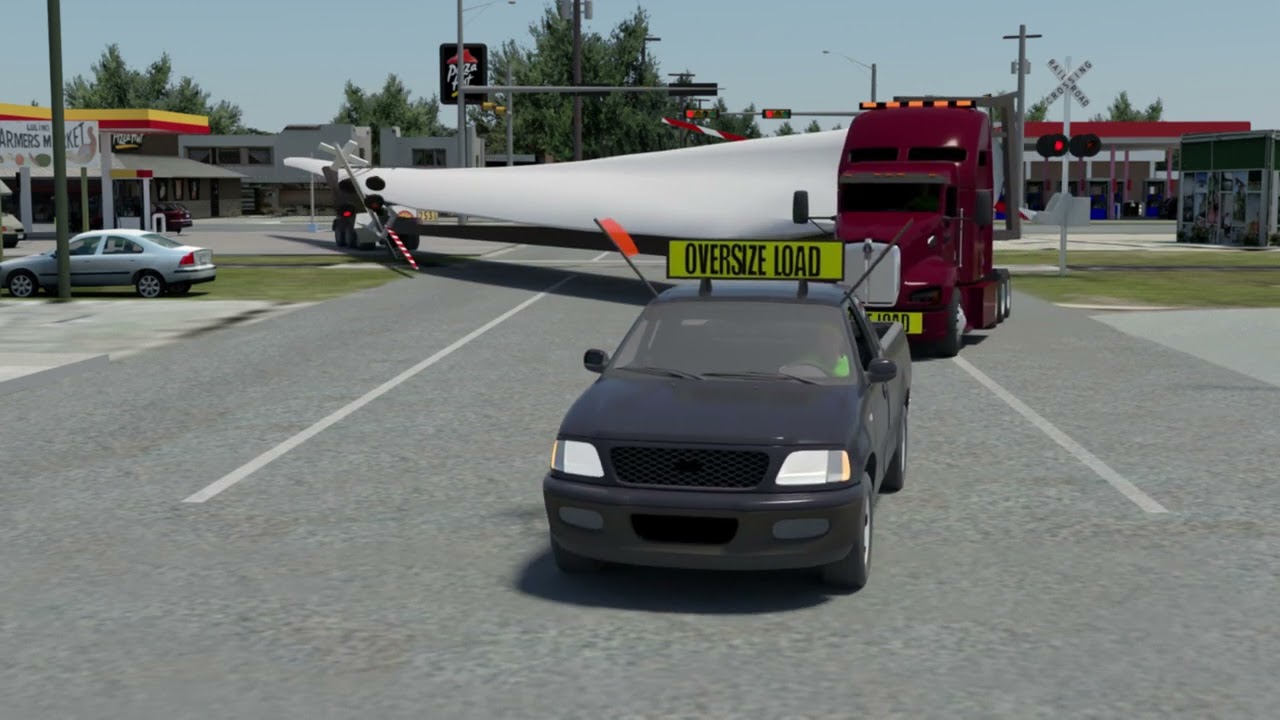 Train vs Truck accident