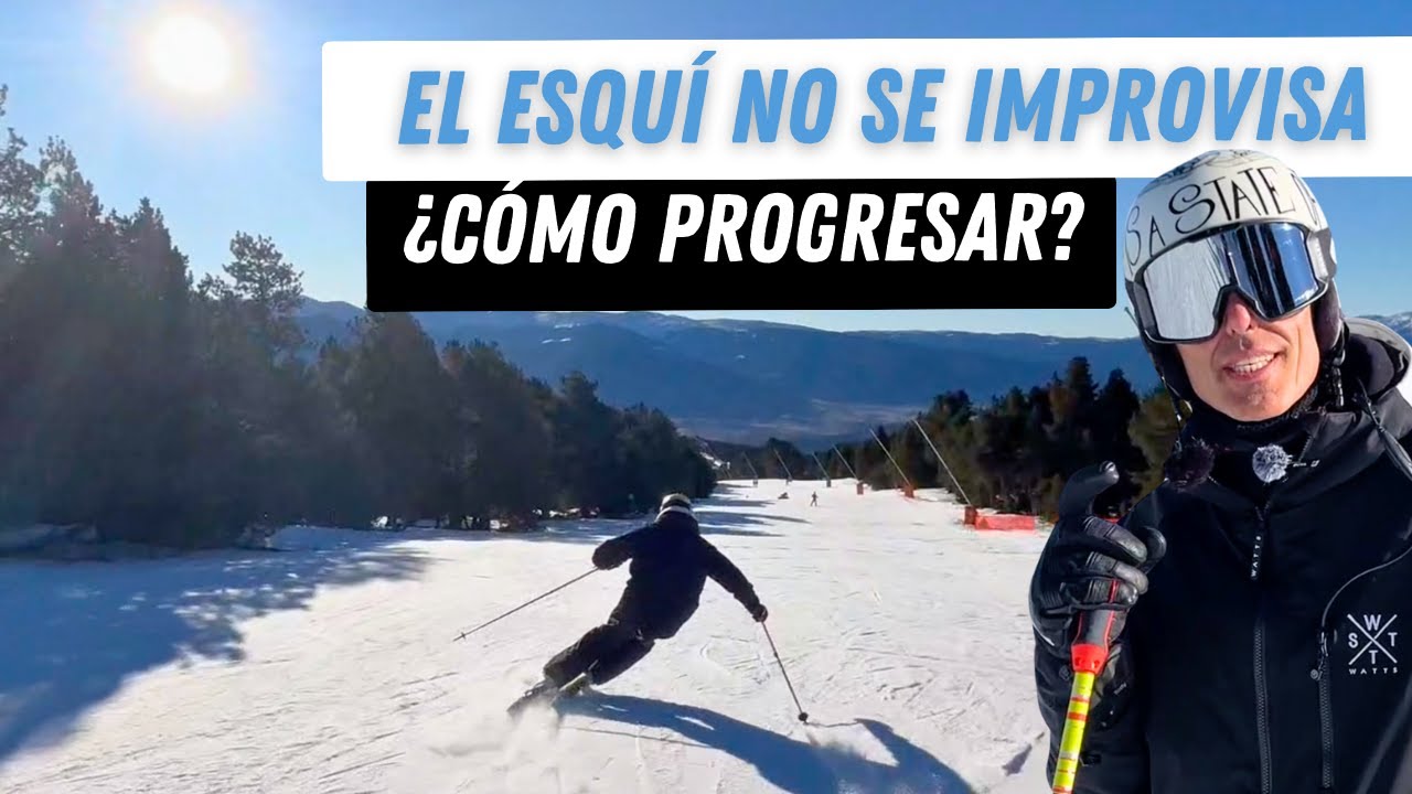 ¿Cómo progresar en esquí? El 99 % de los esquiadores no lo hacen.