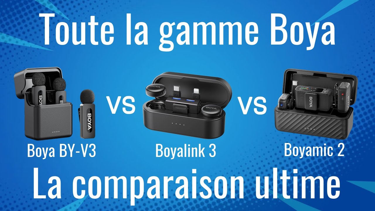 QUEL MICRO CRAVATE BOYA ACHETER EN 2025 ? Le comparatif complet !