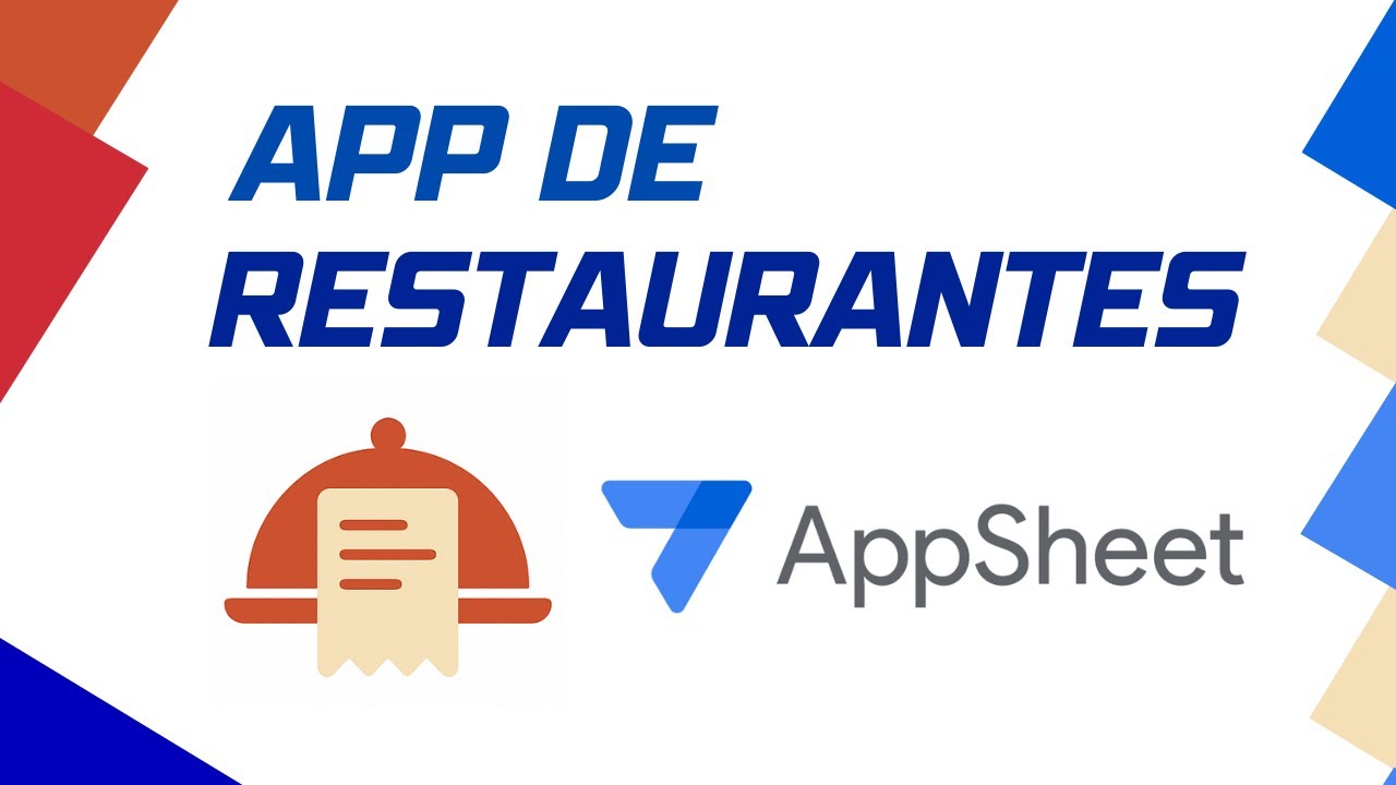 Órdenes en Restaurantes con Appsheet