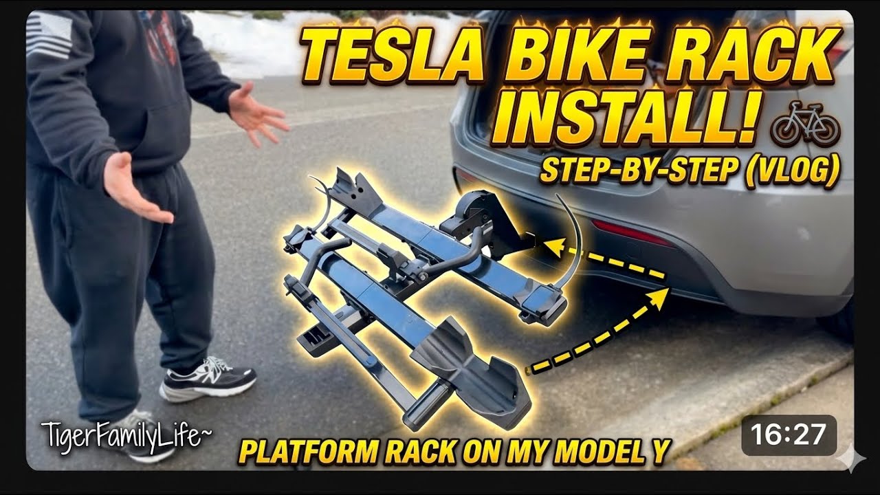 PLATFORM BIKE HITCH RACK BY TESLA