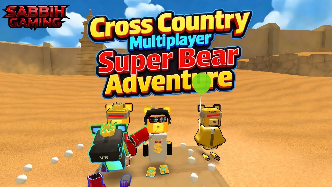 Cross Country Multiplayer Super Bear Adventure Part 8|Sabbih Gaming