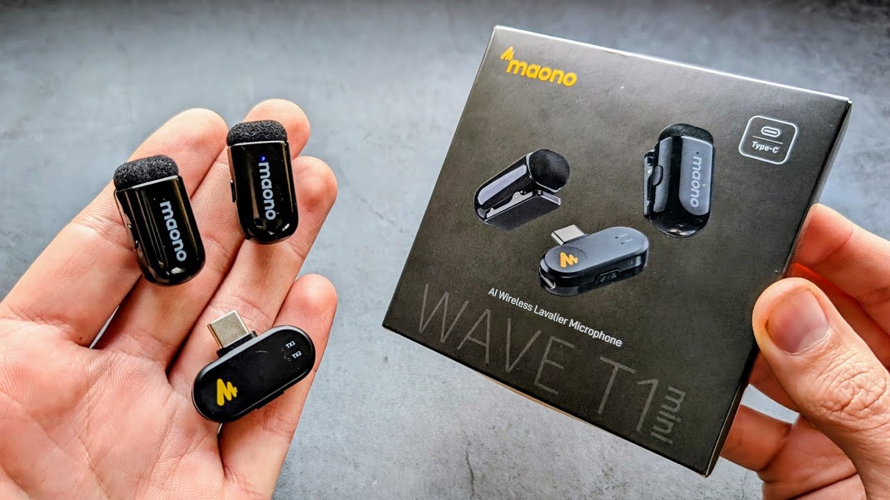 Maono Wave T1 Mini Wireless Lavalier Microphone REVIEW & Sound TEST ( Maono Wave T5 on Budget)