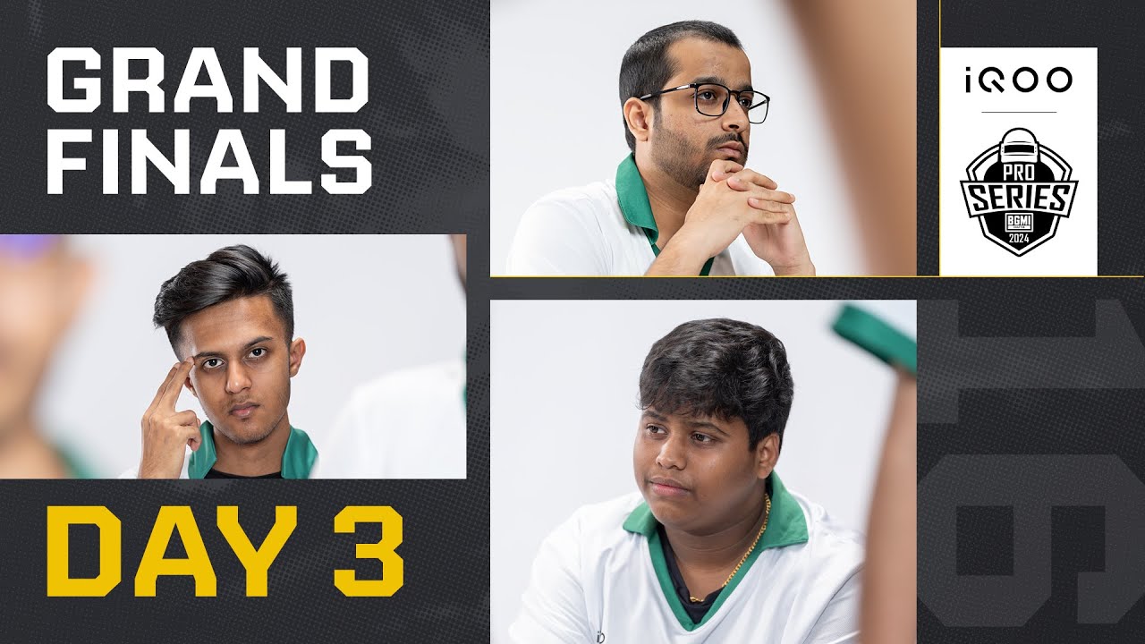 [EN] GRAND LAN FINALS - DAY 03| iQOO BMPS 2024