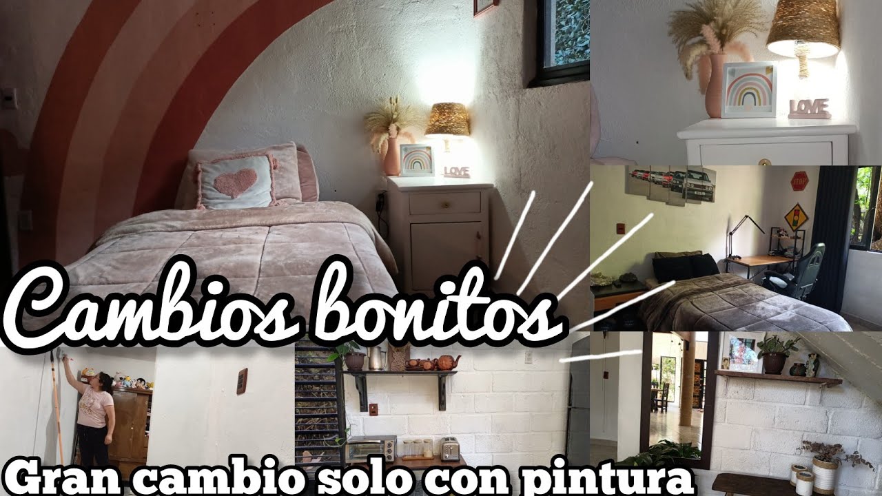 Un gran CAMBIO ,solo con pintura ✅🏡🖌️/ Así quedó el mueble nuevo 💟