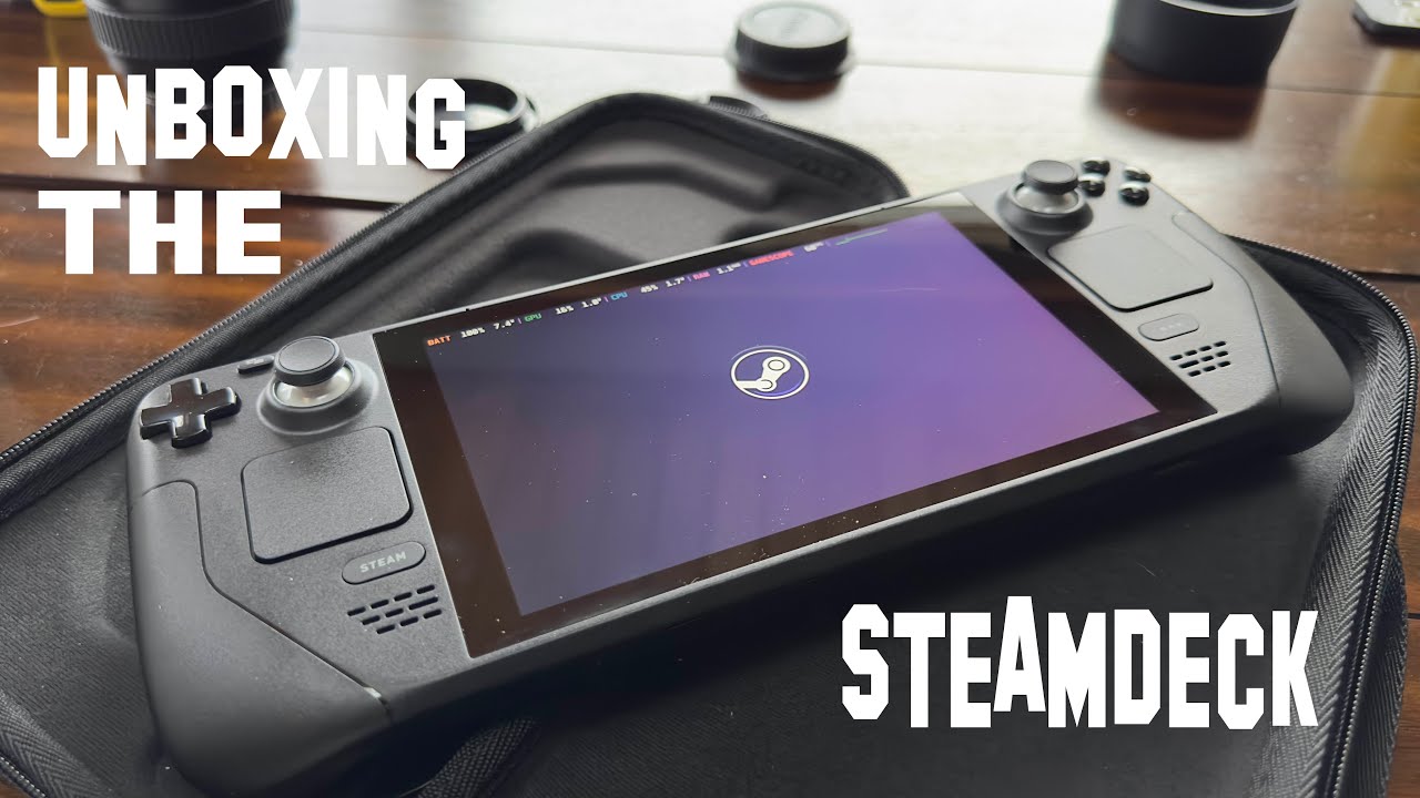 Steam Deck Unboxing and Initial Setup Out Of The Box: Everything You Need To Know!