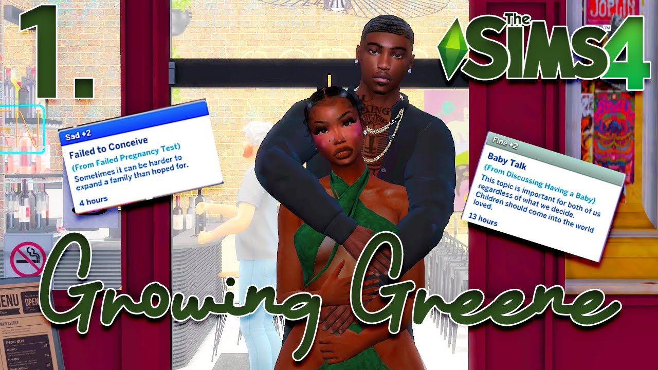 🌟NEW LP🌟 EP. 1🌻 MEET THE GREENES🥰| GROWING GREENE🌱🌻💚| THE SIMS 4 LP