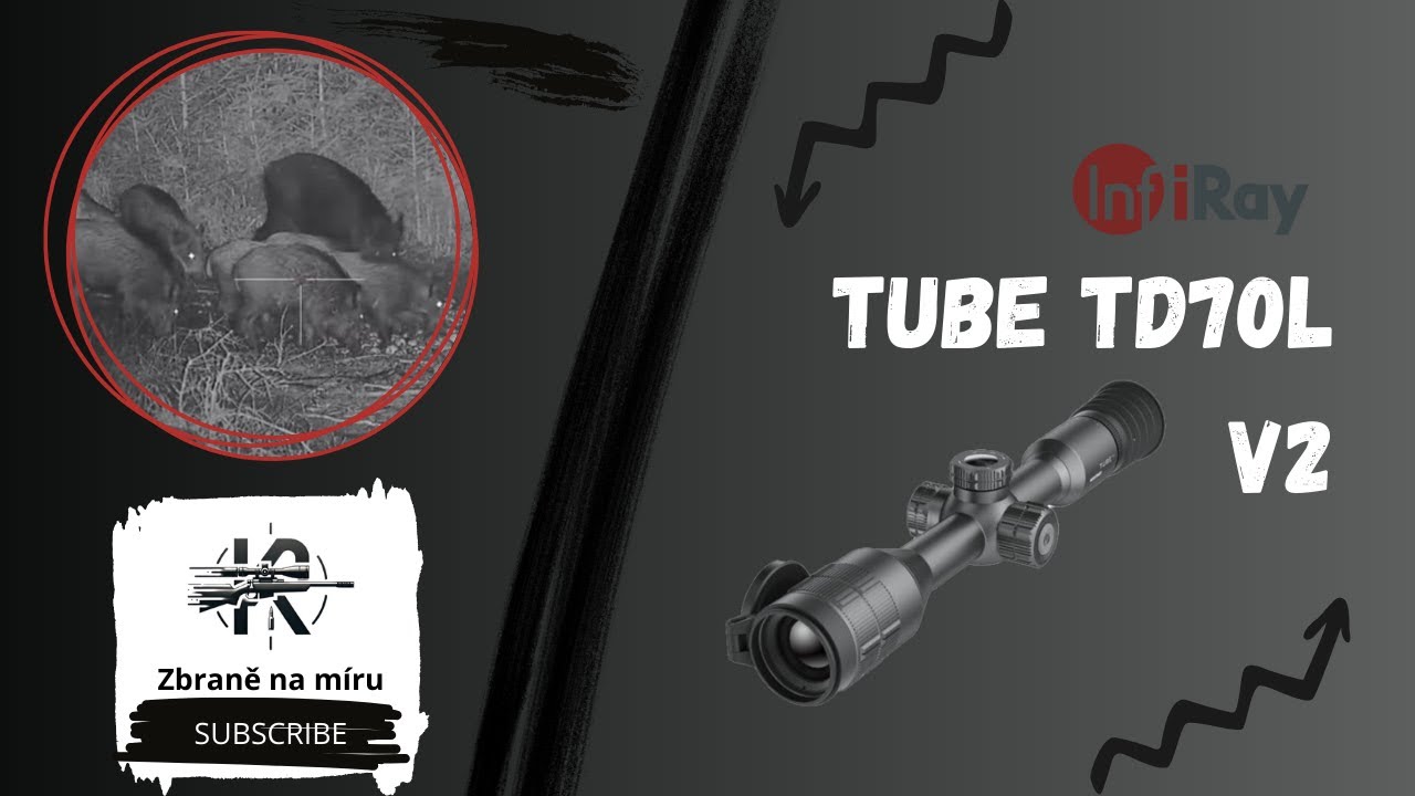 InfiRay TD70L v2 65 metrů - video od spokojeného zákazníka. #hunting #infiray #wildboar