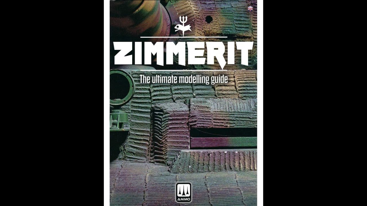 A MichToy Flip Thru of the Book Zimmerit The Ultimate Modeling Guide by AMMO