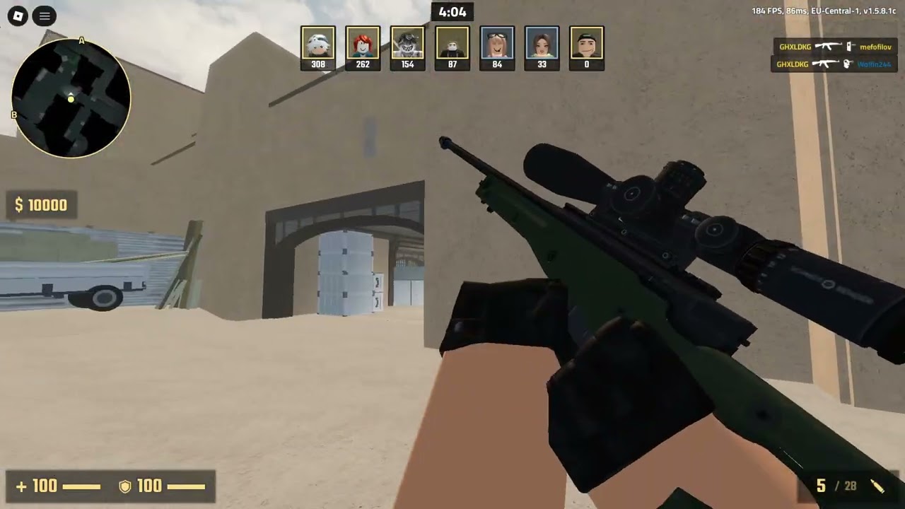 Counter Blox Deathmatch (AWP) Dust II Part.3