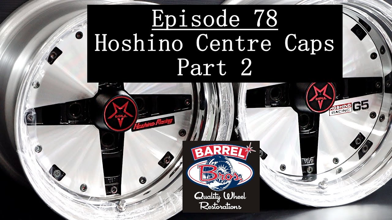 78  Injection Molded Impul Hoshino Centre Caps Part 2 (Plastic Injection Moulding)