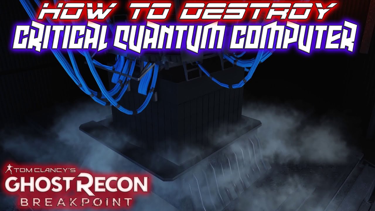 Ghost Recon Breakpoint | HOW TO DESTROY CRITICAL QUANTUM COMPUTER | H4VOC G4MING