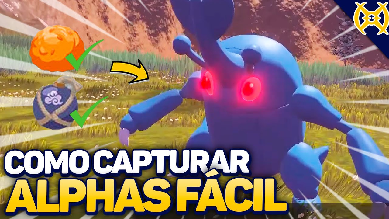 Como CAPTURAR POKÉMON ALPHA FÁCIL no Pokémon Legends Arceus!